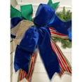 thumbnail image 4 of Reliant Ribbon - 92799W-502-10F, Velvet Color Wired Edge Ribbon, Royal/royal, 4 Inch, 10 Yards, 4 of 4