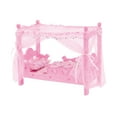 thumbnail image 1 of Doll Bed with Canopy Blanket And Pillows for s, 1 of 6