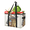Multicolor 2, variant on Football Soccer Print Reusable Grocery Bag, Large Foldable Grocery Totes Shopping Bag for Groceries, Shopping Bags with Handles for Kitchen Trunk Picnic