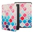 thumbnail image 3 of Case for Kindle 10th Generation - Slim & Light Smart Cover Case with Auto Sleep & Wake for Amazon Kindle E-reader 6" Display, 10th Generation 2019 Release (Pastel Moroccan), 3 of 7