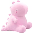 thumbnail image 1 of Juguetes de peluche de dinosaurio JM color rosa 9,8 pulgadas, 1 of 5