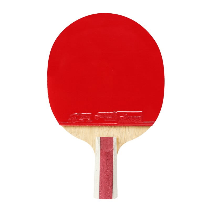 DHS Ping Pong Paddles Professional Table Tennis Racket with Hurricane Rubber Carrying Case - ITTF Approved Rubber for Tournament Play