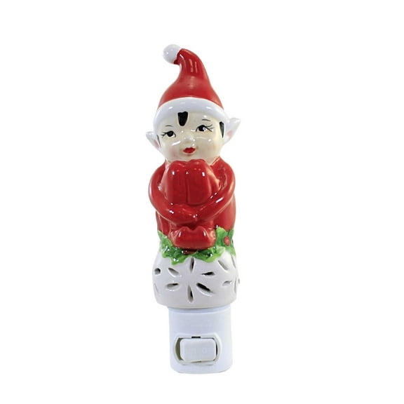Ganz MX181442 Christmas Elf Night-Light, 6-inch Height