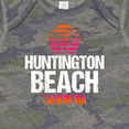 thumbnail image 4 of Inktastic Sunset Huntington Beach Girls Baby Bodysuit, 4 of 5