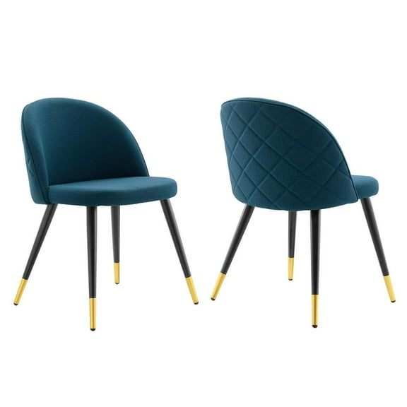 Modway Cordial Dining Chairs - Set of 2 in Azure