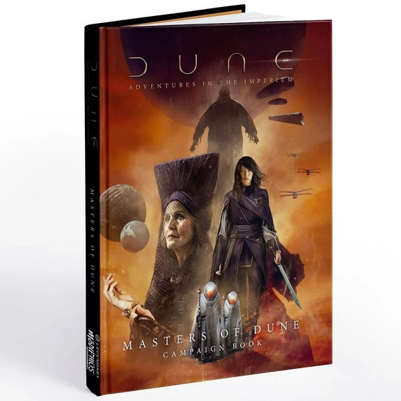 Dune Adventures In The Imperium: Masters of Dune - Standard Edition, RPG Book, Roleplaying Game