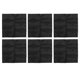 thumbnail image 1 of uds tela de punto de cruz malla tejida 11CT M rejilla 3 hilos tela DIY alfombra herramienta negro (029), 1 of 5