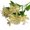Milky White, variant on HEVIRGO Lovely Artificial Mini Lily Flower Bouquet Home Wedding Decor 24 Flowers on 1 Piece, Yellow