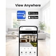 thumbnail image 4 of CasaCam GuardianCam Pro 2K Wireless Camera with 10.1" Touchscreen Monitor 2-Cam Kit, 4 of 8