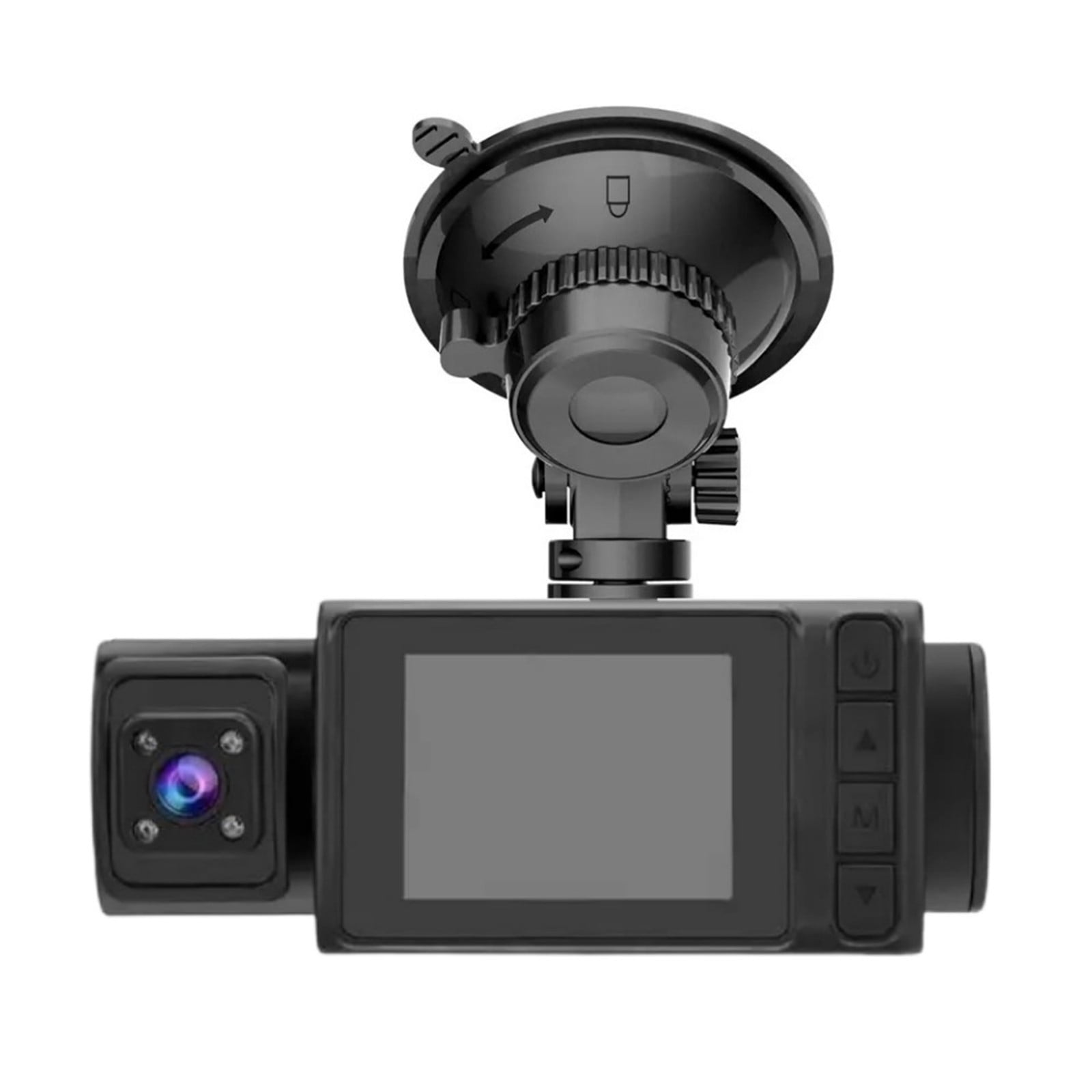 LWITHSZG 3 Channel Dash Cam Front and Rear Inside,1080P Full HD 170 Deg