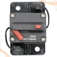 thumbnail image 5 of 1Set Zinc Alloy Black Circuit Breaker for Auto Overload Protection, 5 of 5