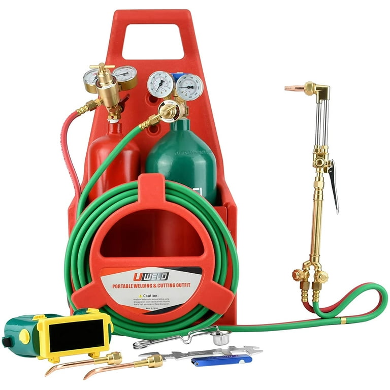 Source Oxygen Acetylene Oxy Welding Cutting Weld Torch Tank, 53 OFF