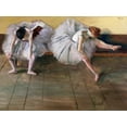thumbnail image 2 of Degas, Edgar 32x25 Gold Ornate Wood Framed with Double Matting Museum Art Print Titled - Dancers, 2 of 4
