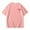 Pink, variant on Tiijoy Toddler Girls Short Sleeve Graphic Tshirt Breathable Stretch Soft T-Shirt, Sizes 3-4