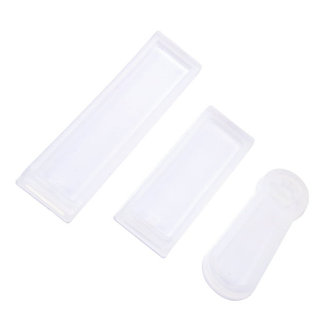 Molde para hacer marcapáginas, 3 unidades por juego, molde de silicona para gato rectangular DIY, molde para marcapáginas DIY construido para el futuro Jadeshay A