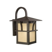 Sea Gull Medford Lakes Outdoor Wall Lantern - Statuary Bronze