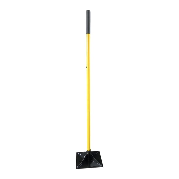 davian Steel Tamper Tool Heavy Duty Gardening Hand Tool for Repair Driveway Asphalt 10 inch
