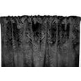 thumbnail image 3 of Velvet Embossed Victorian Damask Curtain Panel 54 Inch Wide, 3 of 7