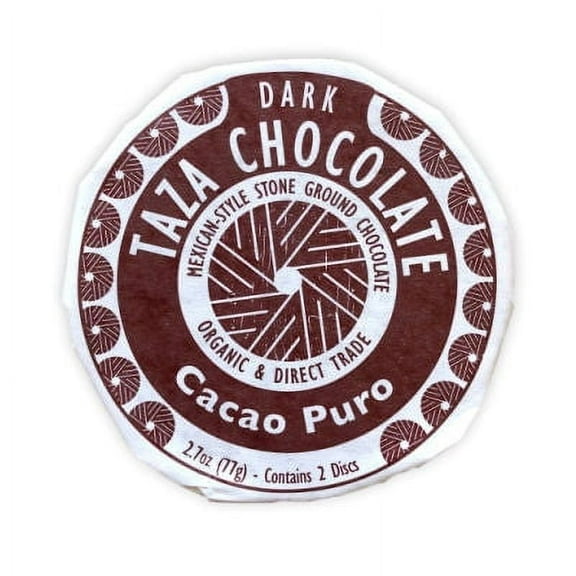 Taza Chocolate Disc Puro Orgánico 2.7 oz (Pack of 12)