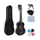 thumbnail image 2 of Instrumento musical de ukelele para niños Toy de juguete educativo temprano Portable 21 pulgadas Profesional para niños para niños de más de 3 años negro, 2 of 8