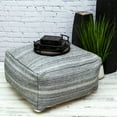 thumbnail image 2 of Parkland Collection Masoud Transitional Gray Pouf, 2 of 5