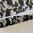 thumbnail image 5 of Set of 2 Camouflage Green Black Throw Pillow Covers, Camo Cushion Case for Home Living Room Decor, Reversible Military Style Decorative Throw Cushion Case, 16x16 Inches, 5 of 5