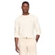 thumbnail image 1 of Jersey Tommy Hilfiger para hombre con cuello redondo estructurado 9GG, color marfil, 1 of 4