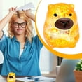thumbnail image 4 of Sktrjpolfis Capybara Shape Squishy Toy, Realistic Capybara Design, Slow Rising Fidget Toy for Anxiety Relief, 4 of 6