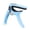 Macaron blue, variant on Yihuala Guitar Rolling Capo Sliding Capo Adjustable Capo Metal Steel Capo for Tuning Tone of String Instruments