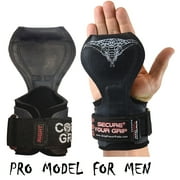 Cobra Grips PRO Weight Lifting Gloves Heavy Duty Straps For Deadlifts Lifting Grip