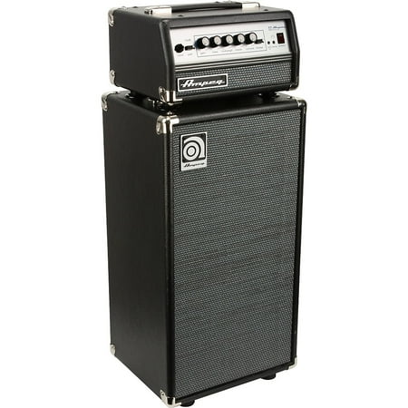 Custom Amp Head Cabinet - Ampeg Micro-VR Bass Amp Head and SVT210AV Bass Speaker Cabinet Stack