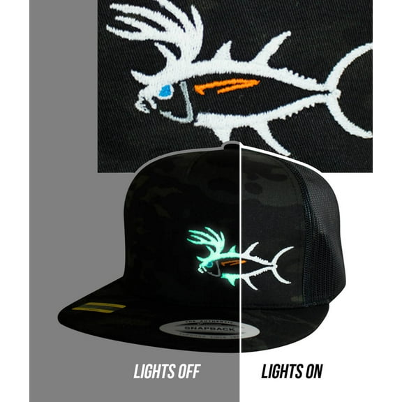 "Buck-Eye LP" Evening Glow Unisex Snapback Trucker Hat