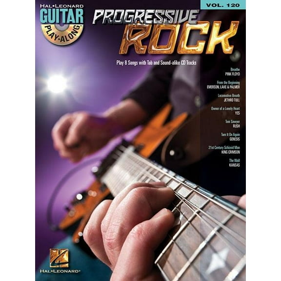 Hal Leonard Guitar Play-Along: Progressive Rock (Series #12