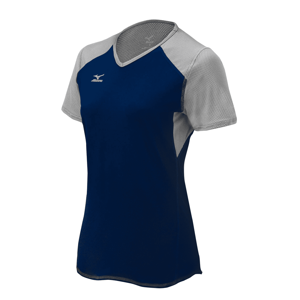 Mizuno Mizuno Women's Techno Vi Short Sleeve Volleyball Jersey, Size