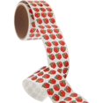 thumbnail image 1 of Bulk Roll Prismatic Stickers, Micro Apples (100 Repeats), 1 of 4