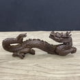 thumbnail image 5 of Vintage Brass Chinese Zodiac Figurine Solid Alloy Animal Decor Feng Shui Ornament for Home Office Desk or Entryway Display, 5 of 8