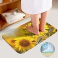 thumbnail image 4 of Sunflower Bathroom Rug Set of 3, No Silp Washable Cover Floor Rug Decorations for Kitchen Bathroom Bedroom, 4 of 7