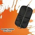 thumbnail image 3 of 3pcs Suit Garment Clothes Travel Storage Protector Covers Bag (Black), 3 of 8