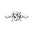 thumbnail image 5 of 3 Carat Moissanite Engagement Rings for Women, S925 Sterling Silver D Color VVS1 Princess Cut Diamond Rings, Ideal Choice for Birthday, Anniversary and Romantic Occasions, 5 of 10