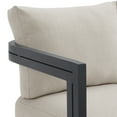 thumbnail image 4 of Fresca Chair Dark Grey and Olefin Beige (2 Per Carton), 4 of 8