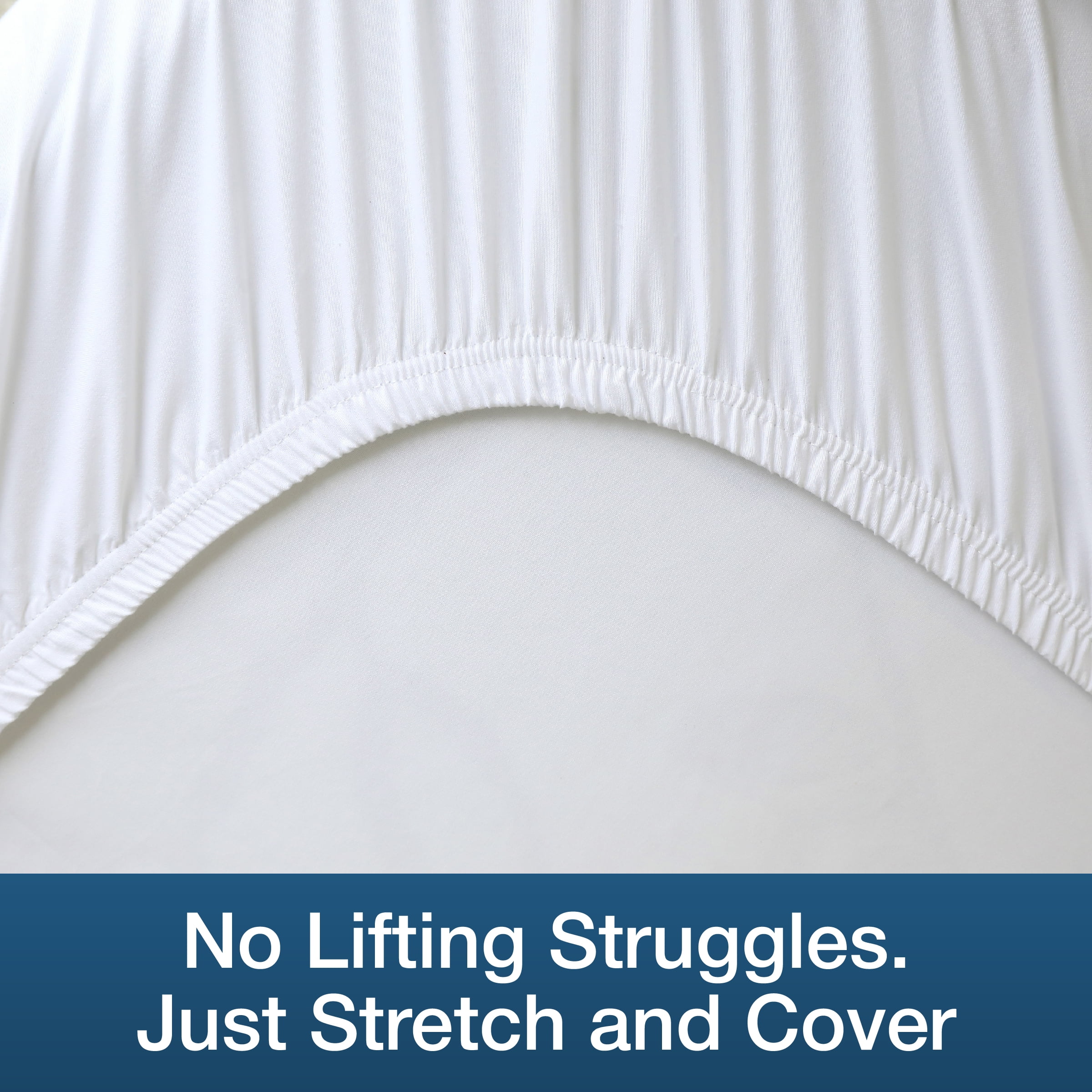 Beddora Waterproof Mattress Protector with Quilted Top – King – Soft & Breathable – White