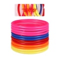 thumbnail image 2 of CIMAXIC Durable Plastic Toss Rings Set of 12 for Kids Playing with Excellent Size for Easy Storage,5.12"X5.12"X0.28", 2 of 5