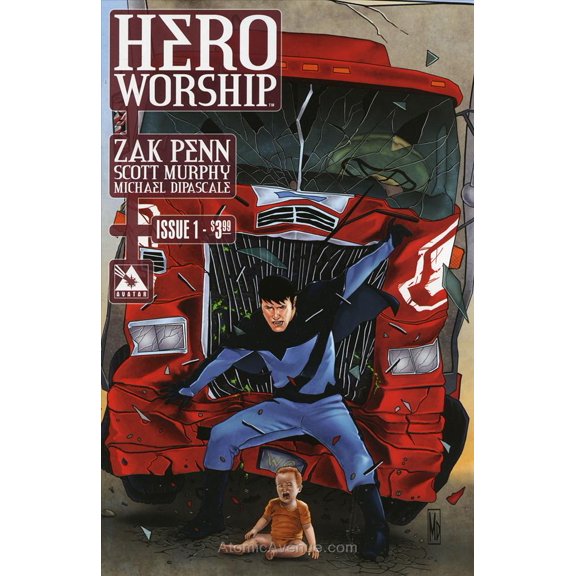Hero Worship #1 VF ; Avatar Comic Book
