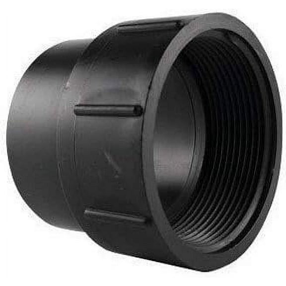 Charlotte Pipe 2 in. Spigot x 2 in. Dia. FPT Pipe Adapter