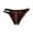 Coffee, variant on Transparent Mesh Triangle Briefs For Men Breathable Pattern Underwear Comfort Support Daily Casual Party Wear, M, Hot Pink