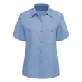 thumbnail image 2 of Red Kap Women's Short Sleeve Industrial Work Shirt, 2 of 6