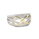 thumbnail image 2 of Anillo de mujer Sonducket elegante cristal cruzado decorativo talla 7, 2 of 6
