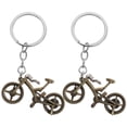 thumbnail image 1 of 2 llaveros decorativos con forma de bicicleta, colgantes para bolsos., 1 of 8