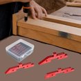 thumbnail image 4 of 7Pcs Router Setup Blocks Woodworking Aluminum Precisions Router Table Set Up Rod for Woodworking Routers Setup Rod, 4 of 7