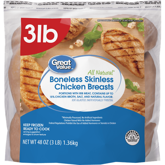 Great Value Chicken Breasts